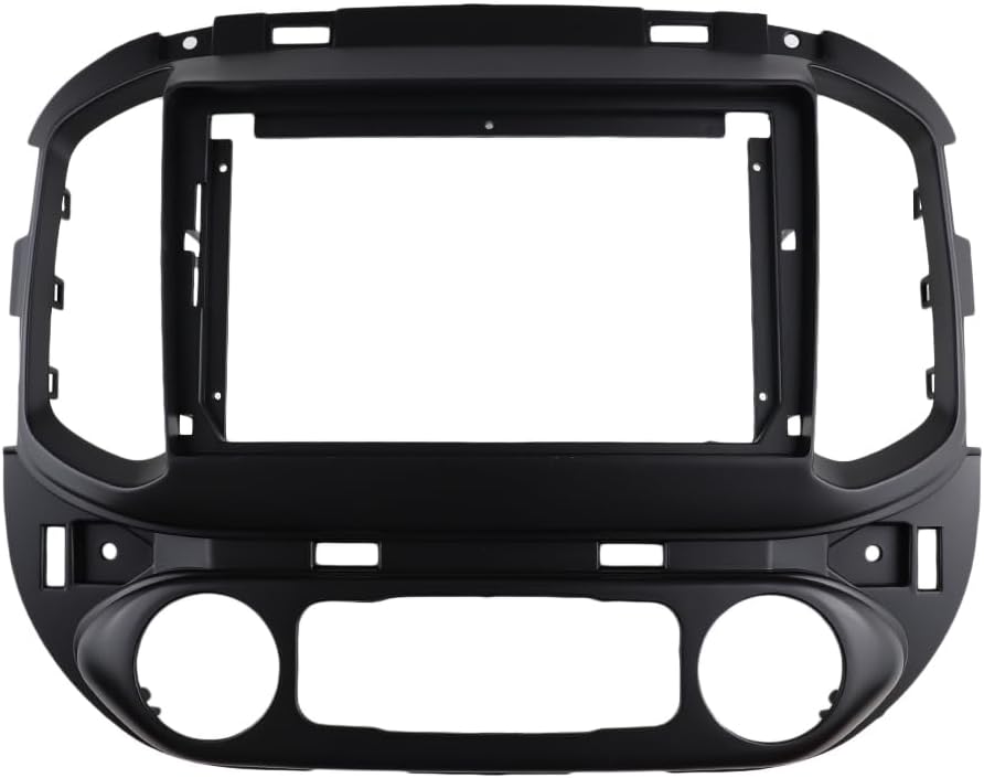 Radio Stereo Bezel for Chevrolet Colorado 2015-2022 GMC Canyon 2015+ Dash Installation Mount Trim Kit Fits 9" and Double Din