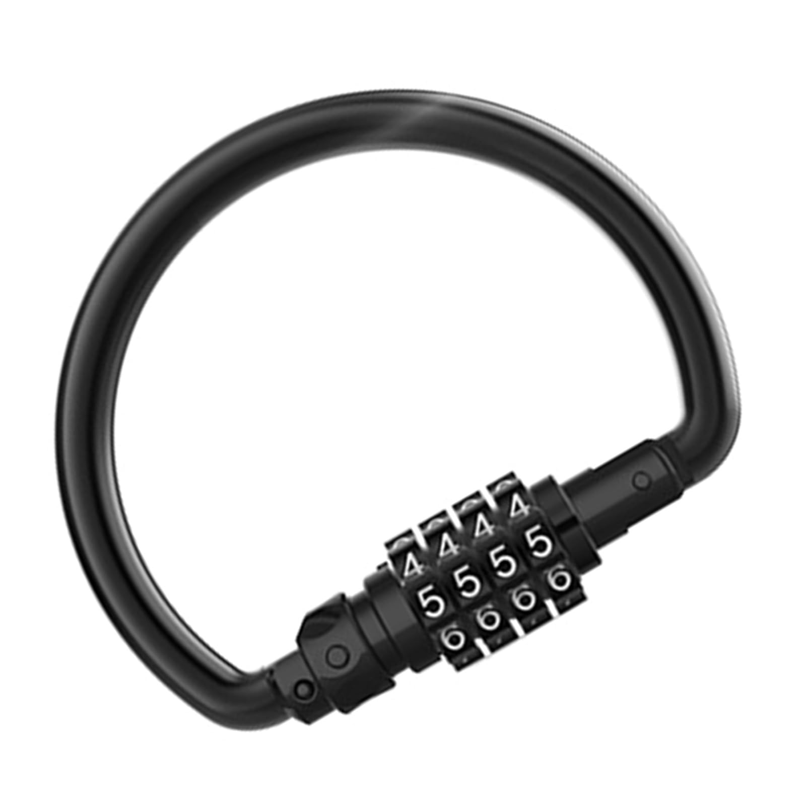 Yrohgkpn Black Regulable Combination Bike Resistant Bicycles Passwords For Cycling Gear Secure School Lockers