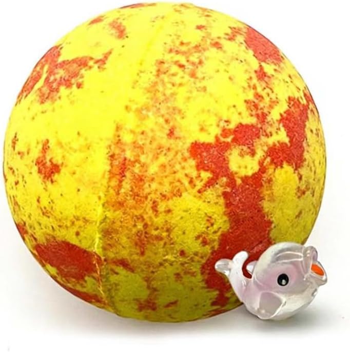 Bath Bombs Gift,Explosion Oceans Bath Ball Set with Hidden Doll Toys,Handmade Natural Bath Bomb for Women, Home Spa Fizzes Bath Balls to Moisturize Skin for Christmas for Lover, Girls and Boys (DD)