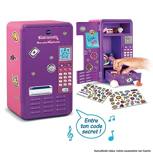 VTech MagicLocker KidiSecrets pink - 6-12 years - 6-digit secret code - Image 3