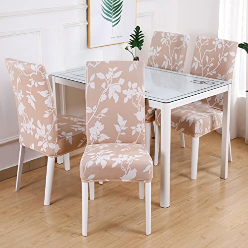 HZDHCLH Chair Covers Set of 4/6 Stretch Modern Chair Slipcovers for Dining Room Kitchen Wedding Party Washable Chair Protector(4pcs - Image 2
