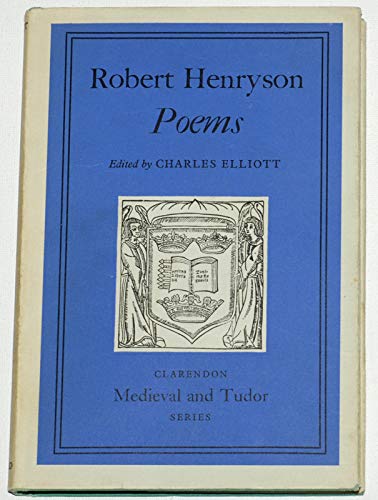 Poems. Ed. Charles Elliott. B0000CLZP8 Book Cover