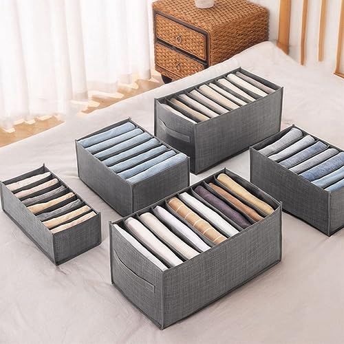 Boîtes de rangement à 7 compartiments taille S pour armoires et tiroirs - 7