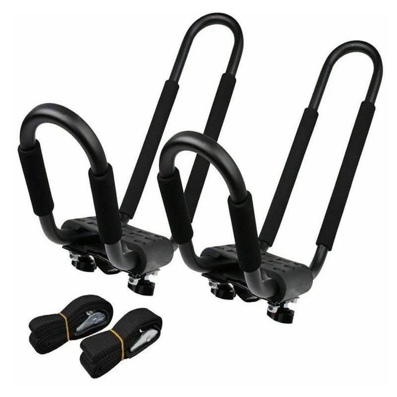 Portaequipajes Coche Coche SUV Techo J Rack Portador para Kayak Barco Canoa Portaequipajes Barras Techo Barras para Bastidores Techo Coche Barras De Techo