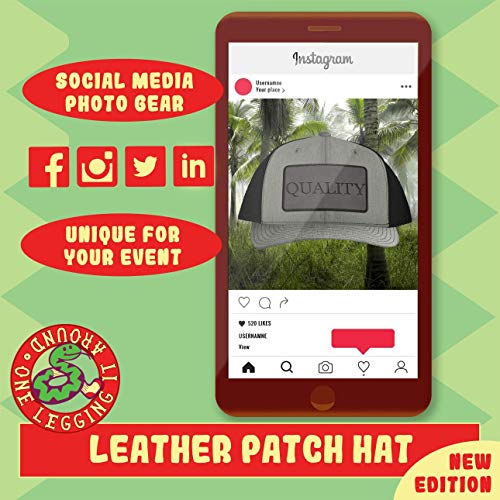 Got Asafetida? - Leather Grey Patch Engraved Trucker Hat, Grey-White, One Size #TOP4