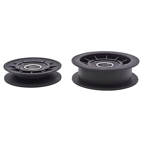 Miniatura 3 de Kit de polea tensora en V y polea plana GX20286 GX20287 Reemplazo para John Deere 102 105 108 125 145 7760