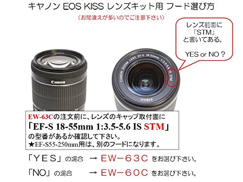 Amazon | F-Foto EW-63C 互換フード (適合レンズ: Canon RF 24-50mm F4
