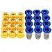 TeeJet Bundle (24 Items): 12 x TP8002-VS Visiflo 80Â° Spray Nozzles w/ 12 x 8079-PP-50 Strainers