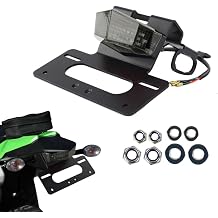 Xitomer Fender Eliminator Fit for KLX 230R 2020-2024 Tail Tidy Fit for 2022 2023 2024 KLX230 R License Plate Holder Fender Eliminator Red
