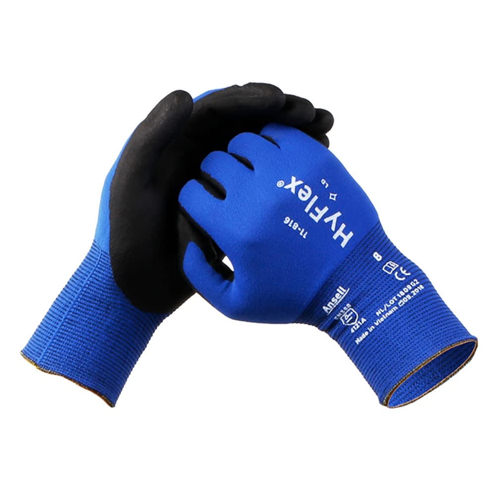 FUFU Manoplas Hombres Y Mujeres Trabajan Guantes, Guantes De Jardinería con Toque Inteligente, Trabajo De Jardín Al Aire Libre, Guantes Antideslizantes (Size : S)