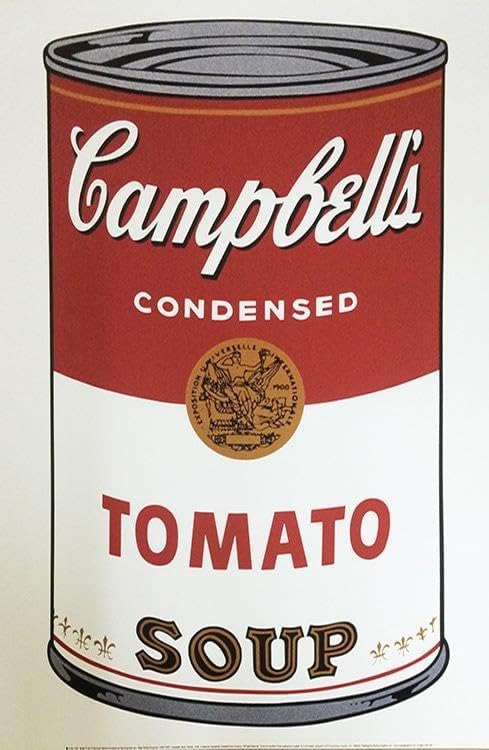 キャンベルスープ缶 トマト 1968アンディ ウォーホル アートポスター