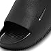 NIKE Calm Womens Slides DX4816-001 (BLACK/BLACK), Size 9