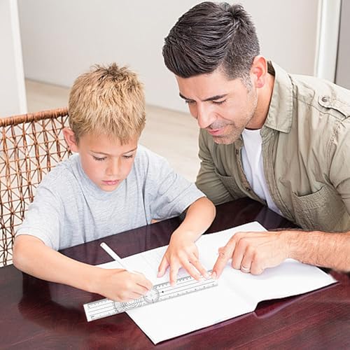 2 Stück Winkelmesser Schule,Goniometer Physiotherapie,Protractor School,PVC Medizinischer 360° Winkel Transparenter Gelenkmesser,Spinal Lineal Winkellineal für Heimarbeit,Sporttherapie,Ärzte,Studenten