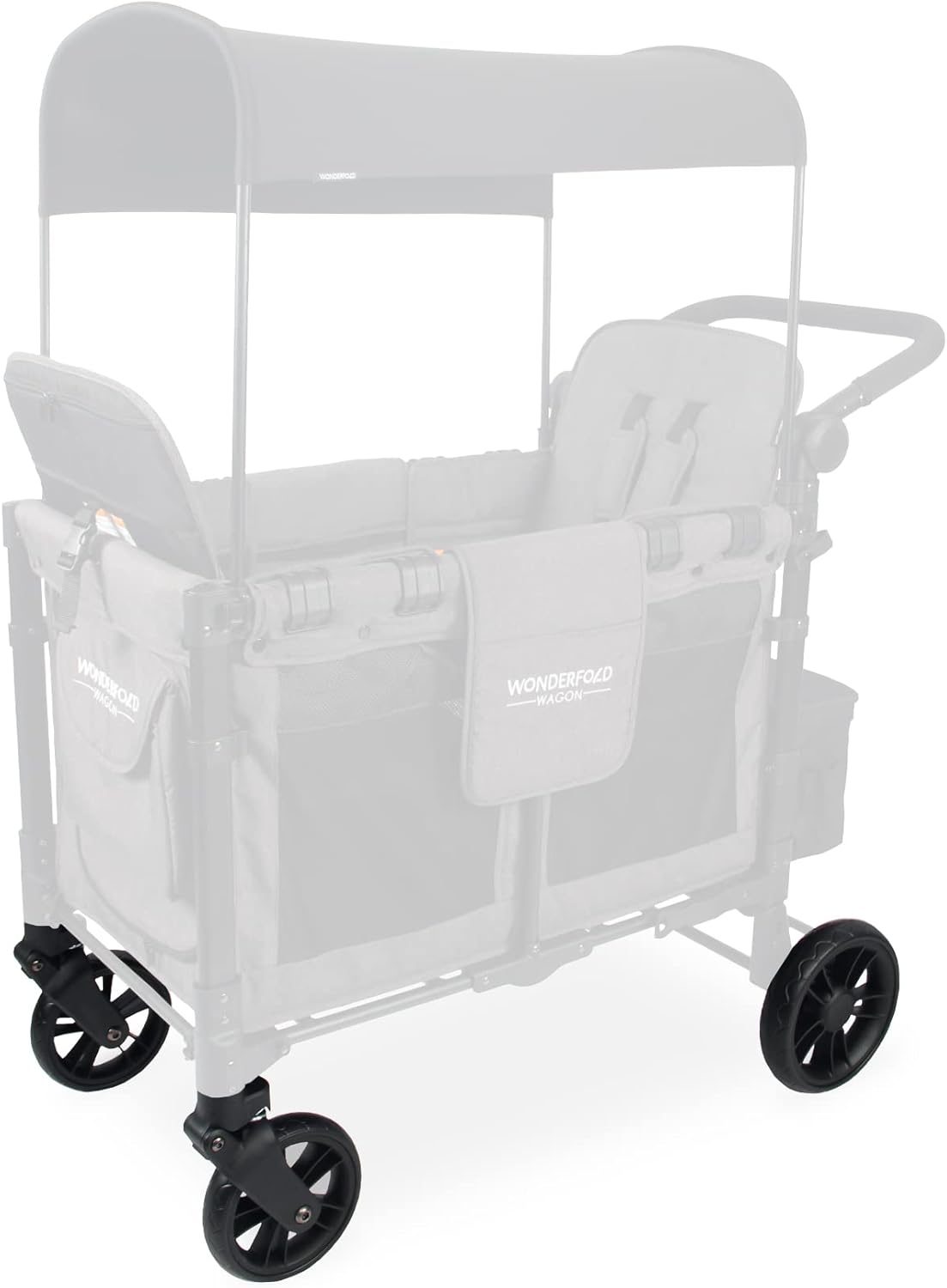 WONDERFOLD All Terrain XL Stroller Wagon Wheels for a Safe and Smooth Ride on Dirt, Mud, or Gravel (Compatible with All W4 Models and W2 Elite/Luxe Models)