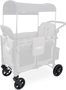 WonderFold Stroller Wagon All Terrain XL Wheels - Extra Large Stroller Wheels - Smooth Ride on Dirt, Mud or Gravel - Compatible with W2 Elite