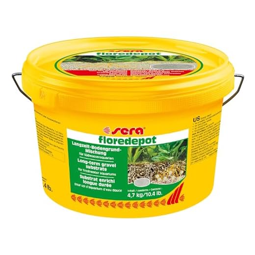 sera floredepot 4,7 kg (3,6 L) - Eine gute Basis für erfolgreiche Pflanzenpflege im Aquarium, Bodengrund für unter den Aquarienkies, Nährboden 1. Schicht unter dem Aquariumkies