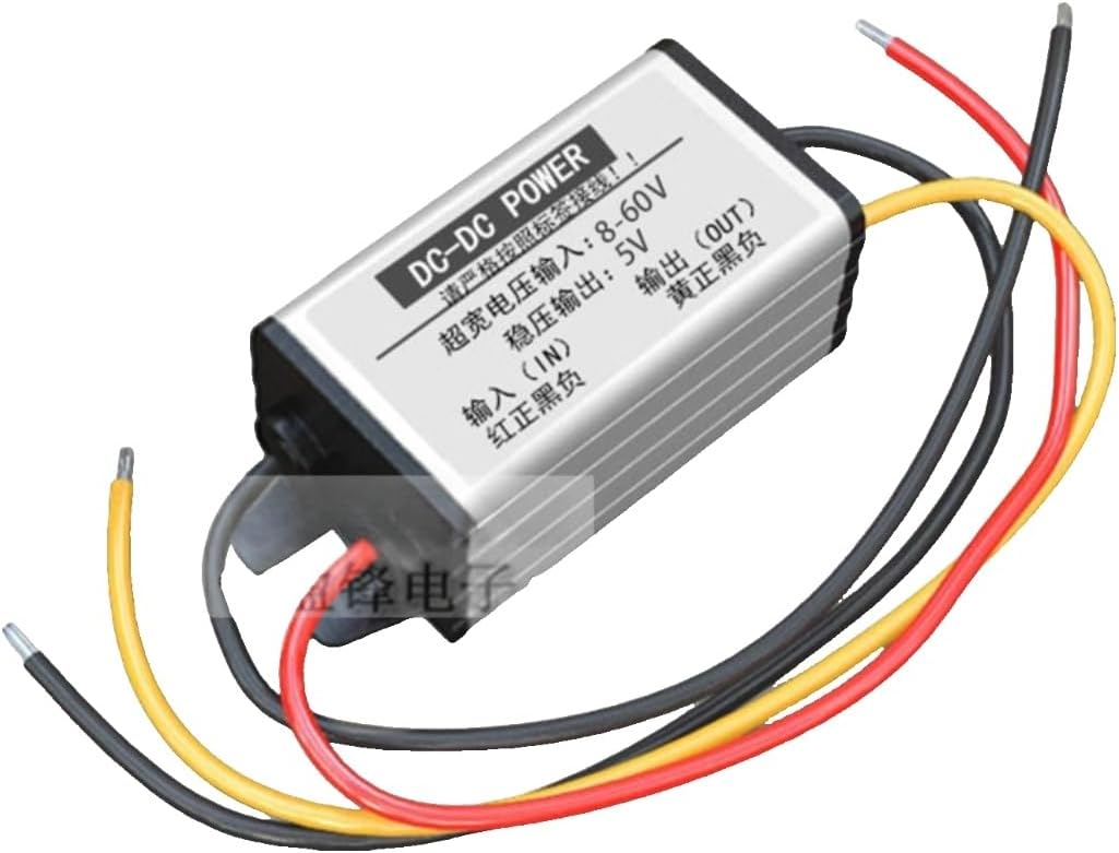 DC Transformer Module 72V60V48V24V to 12V3A5A10A20A Regulated Power Supply Converter(Deep Blue)