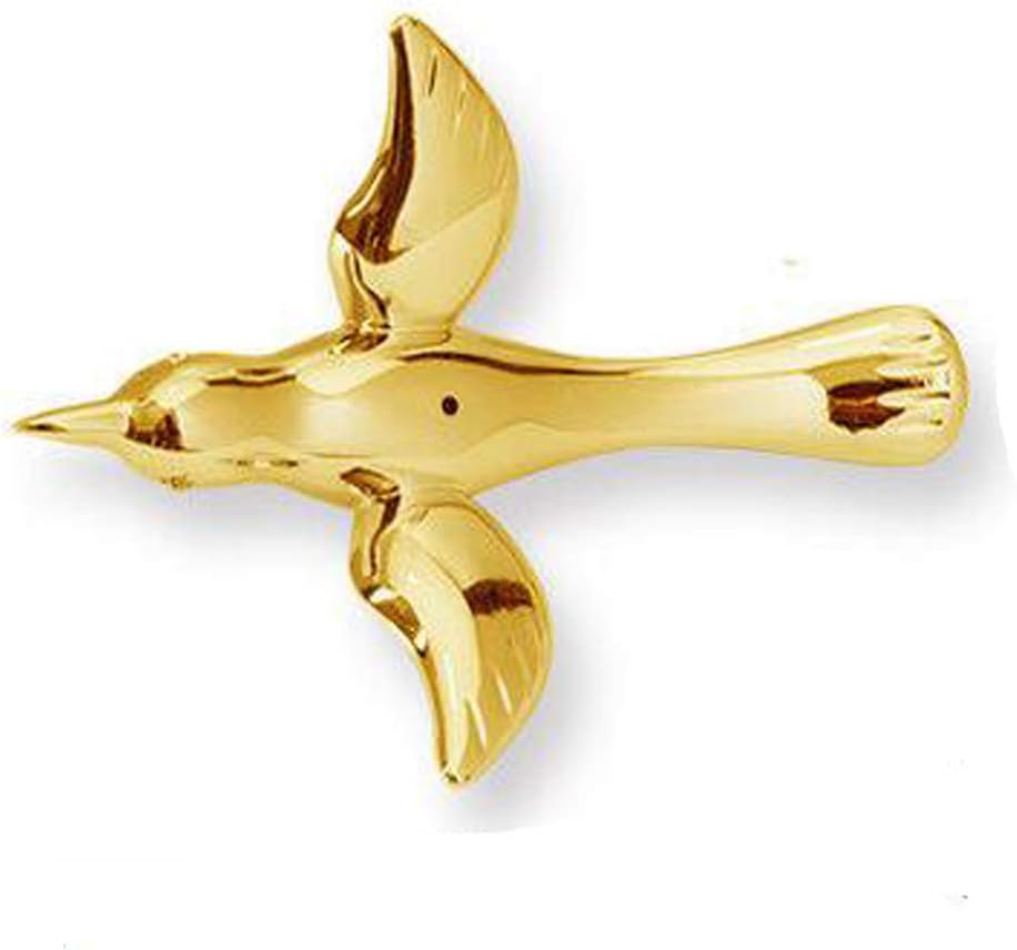 Creative Gold DIY Flying Bird Decorative Hanging Ornaments for Ceiling Light Wedding Kindergarten Shopping Mall Home Window Decoration (10, Gold)