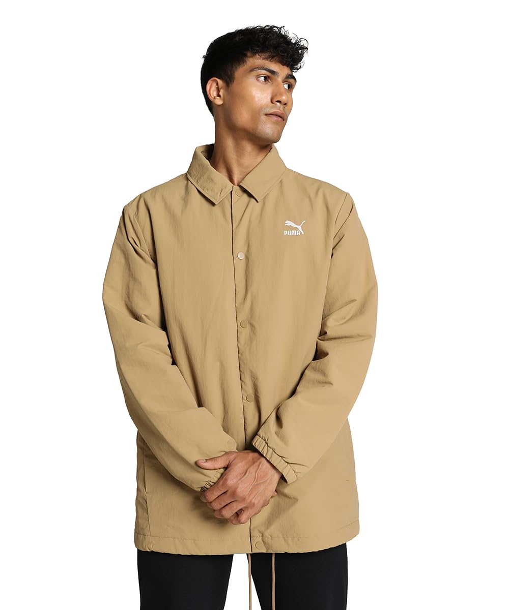 Amazon | [プーマ] ブルゾン ハーフコート 中綿 CLASSICS コーチ