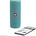 JBL Flip 5 Waterproof Portable Bluetooth Speaker for Travel, Outdoor and Home - Wireless Stereo-Pairing - includes Microfiber Cleaning Cloth - Teal