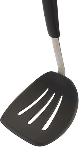 Miniatura 4 de Espátula giratoria de silicona, la aleta perfecta para panqueques, volteador de huevos y espátula de tortilla, espátula de goma resistente al calor