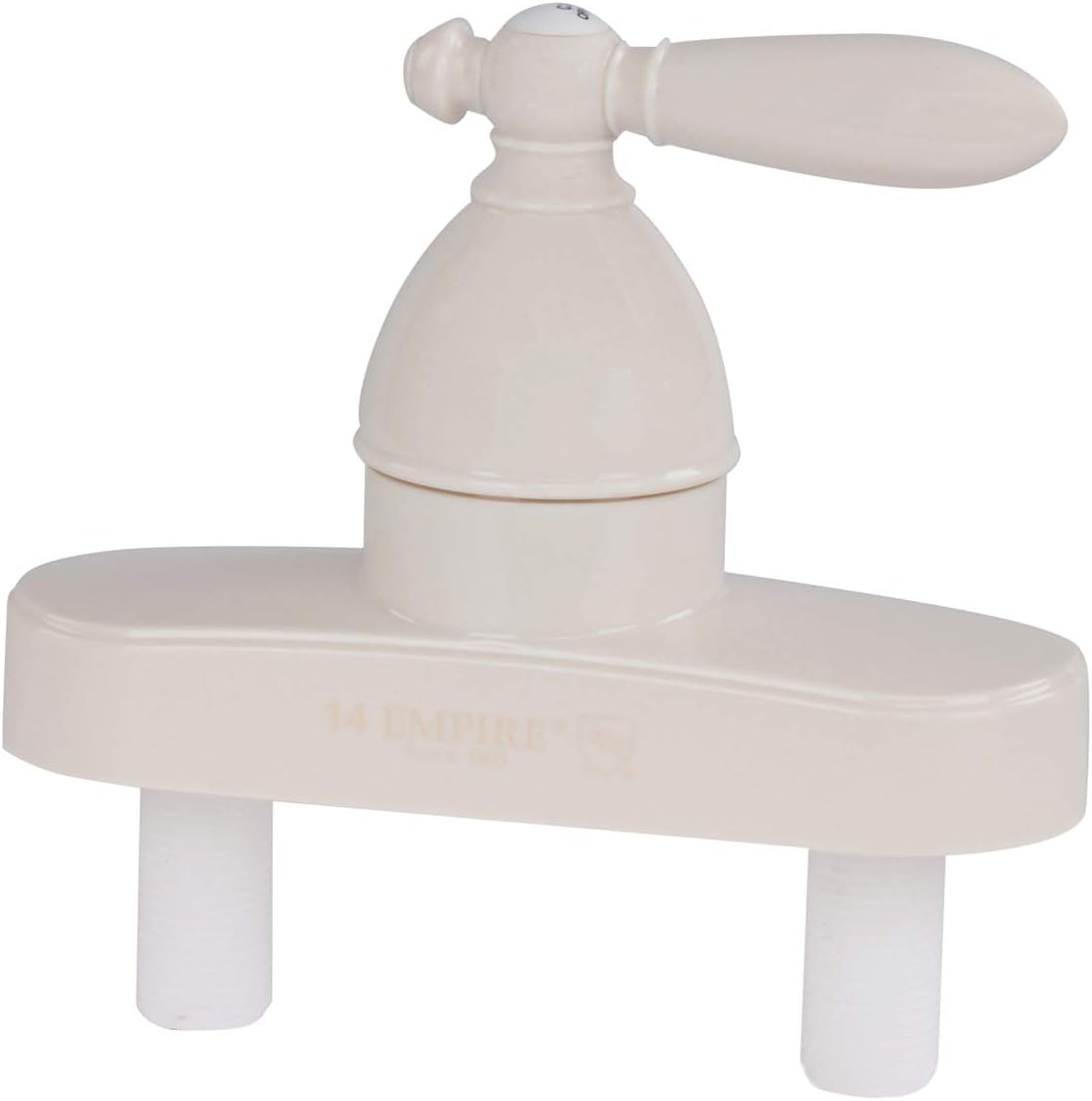 Empire Faucets U-YSL53VBBLVR-E 4" Single Lever Shower Valve with Decorative Lever Handle & Vacuum Breaker - Biscuit