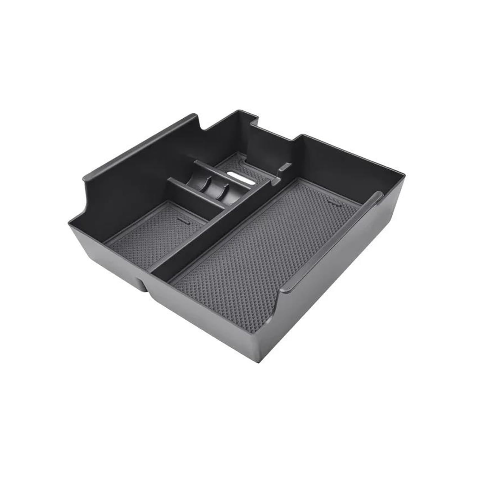 REQIANOZ For Explorer 2012-2019 Accessories Interior Armrest Secondary Storage Box ABS Center Console Insert Organizer