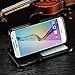 S6 Case, Galaxy S6 Case, Joopapa Samsung Galaxy S6 Luxury Fashion Pu Leather Magnet Wallet Flip Case Cover with Built-in Credit Card/ID Card Slots for Samsung Galaxy S6 / Galaxy SVI (Black)