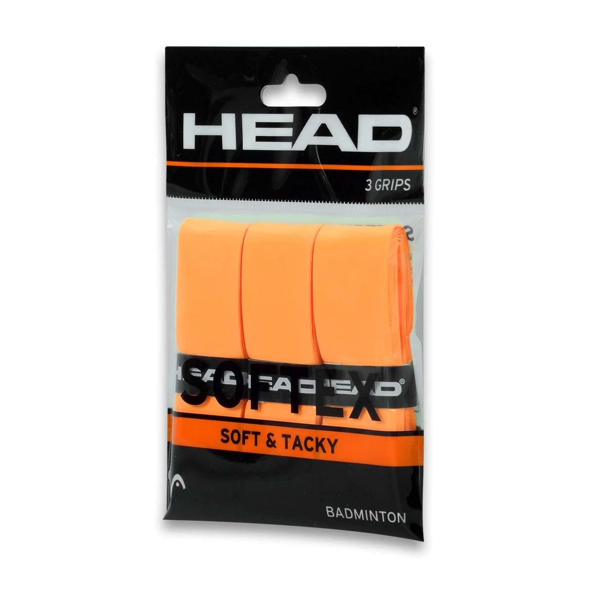 HEAD Softex Badminton Over Grip, Colour - Orange, (Pack of 3) (B0BK4BVRY5) Amazon Price History, Amazon Price Tracker