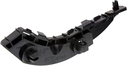 Miniatura 5 de Evan Fischer Juego de soportes de parachoques compatible con Honda Civic 2006-2011 Negro Bumper Stay, plástico, sedán Canadá, Japón o Estados Unidos