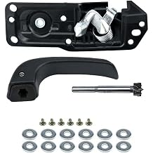 20833606 Driver Side Interior Door Handle for Chevy Silverado/GMC Sierra 1500 2500 3500 2007-2013 Tahoe/Yukon 2007-2014 Replaces 80374