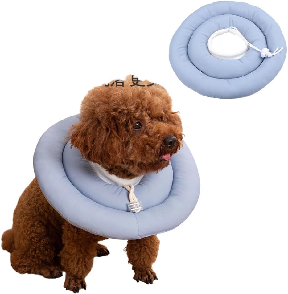 Soft Dog Cone Collar After Surgery Alternative for Dogs to Stop Licking, Comfortable Neck Pillow Cone,Pink,3XL
