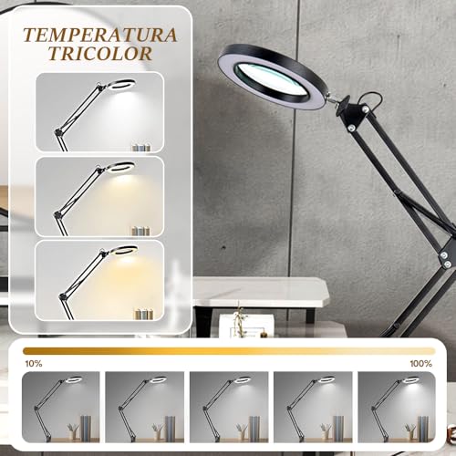 Mejores review On-line Lampara de escritorio con lupa - los más vendidos. 20 Imagen adicional
