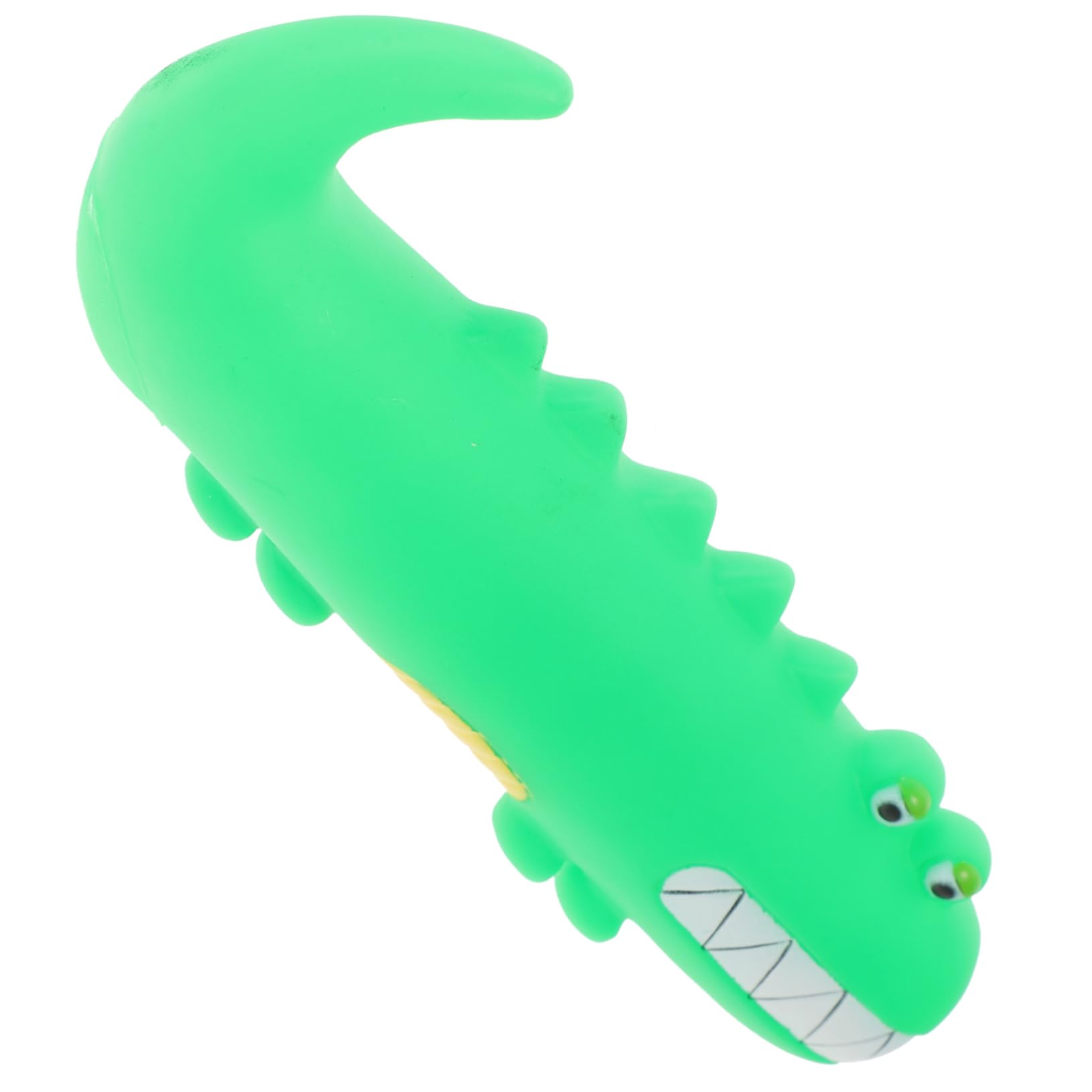 VILLFUL Latex Lizard Toy for Dog Puppy Teething Chewing Squeaky Dog Toys Interactive Play for Puppies