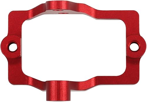 Miniatura 2 de RCXXX Piezas de actualización de soporte servo y bocina servo para TRX4M 118 Bronco Defender RC Crawler Car-Reemplazar Original 9739 (rojo)