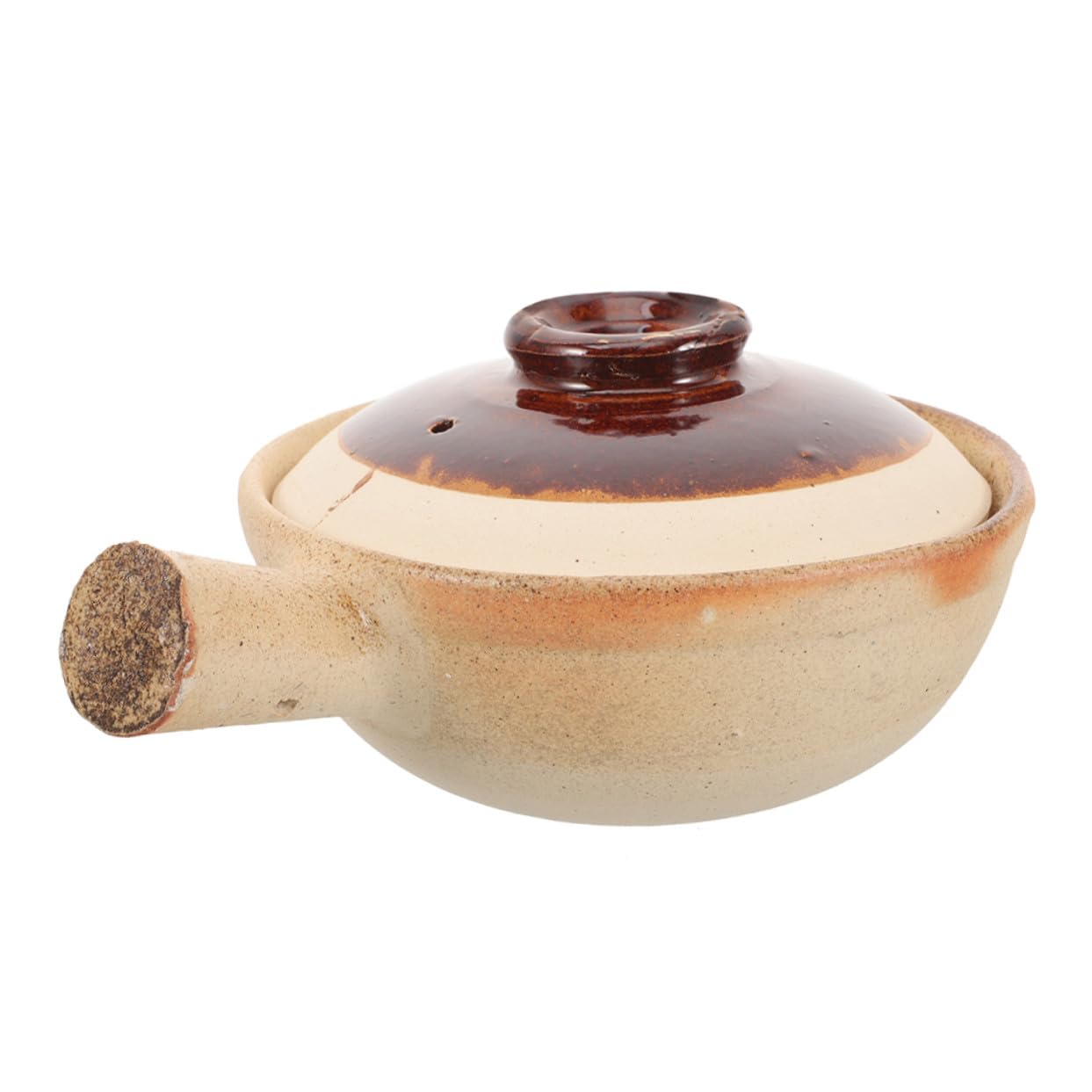 Cocotte en céramique traditionnelle haut de gamme à poignée simple