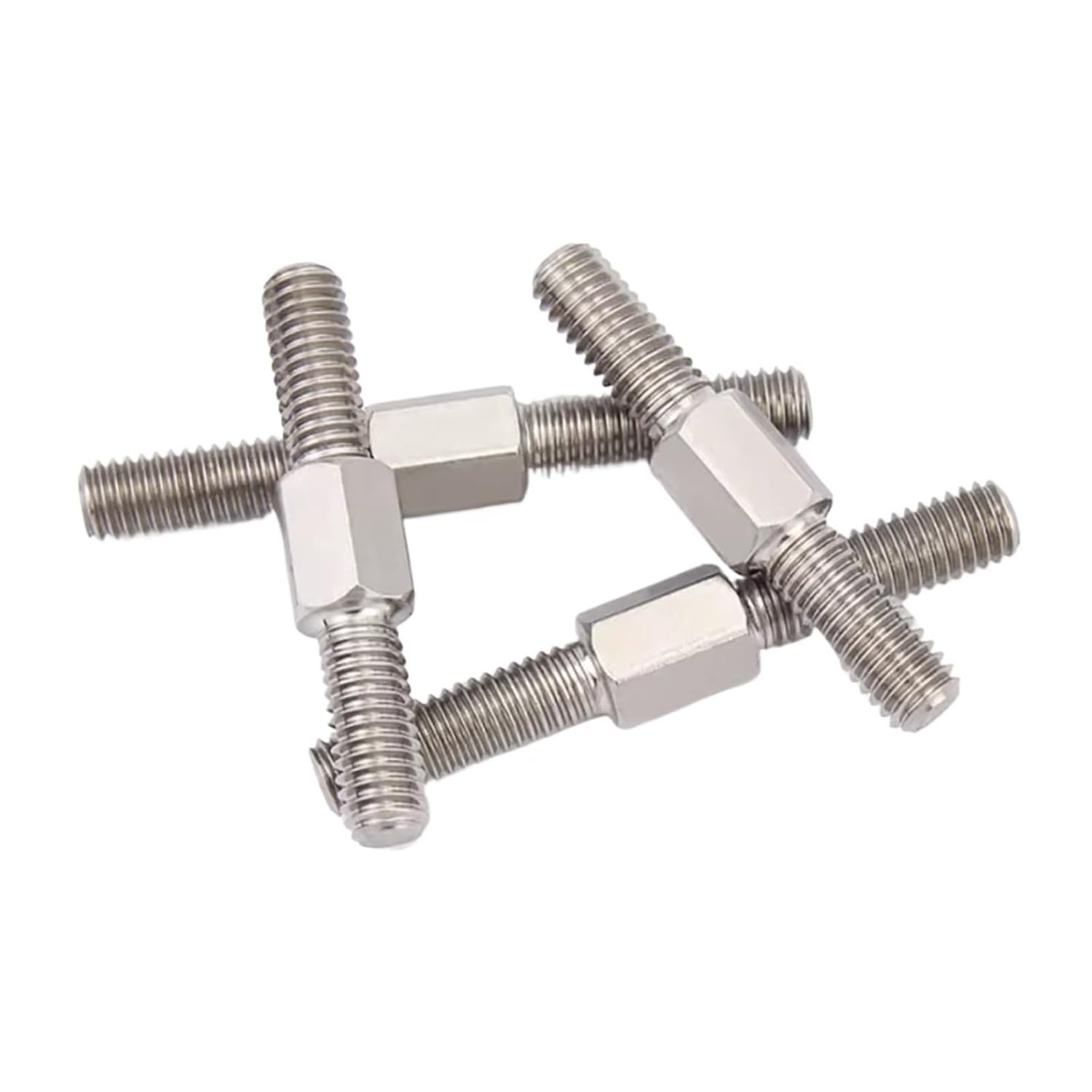 M3-M16 Left and Right Thread Double End Thread Rod Stud Bolts 304 Stainless Steel Positive/Negative Thread Bar(60mm,M8 (1pcs))