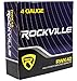 Rockville RXA-F1 1600 Watt Peak/400w CEA RMS 4 Channel Car Amplifier+Amp Kit