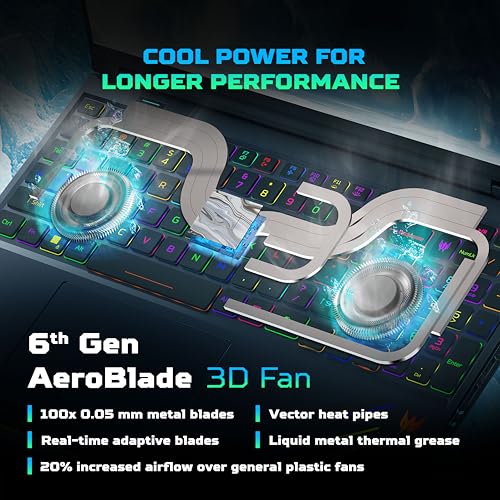 Image of acer Predator Helios 16 AI, Intel Core Ultra 9 Processor,RTX 5090-24 GB GDDR7,32 GB /1 TB, WQXGA OLED, 16.0 inch /40.64 cm, 240Hz, Win 11 Home, Abyssal Black, 2.65 kg, PH16-73, RGB KB, Gaming Laptop