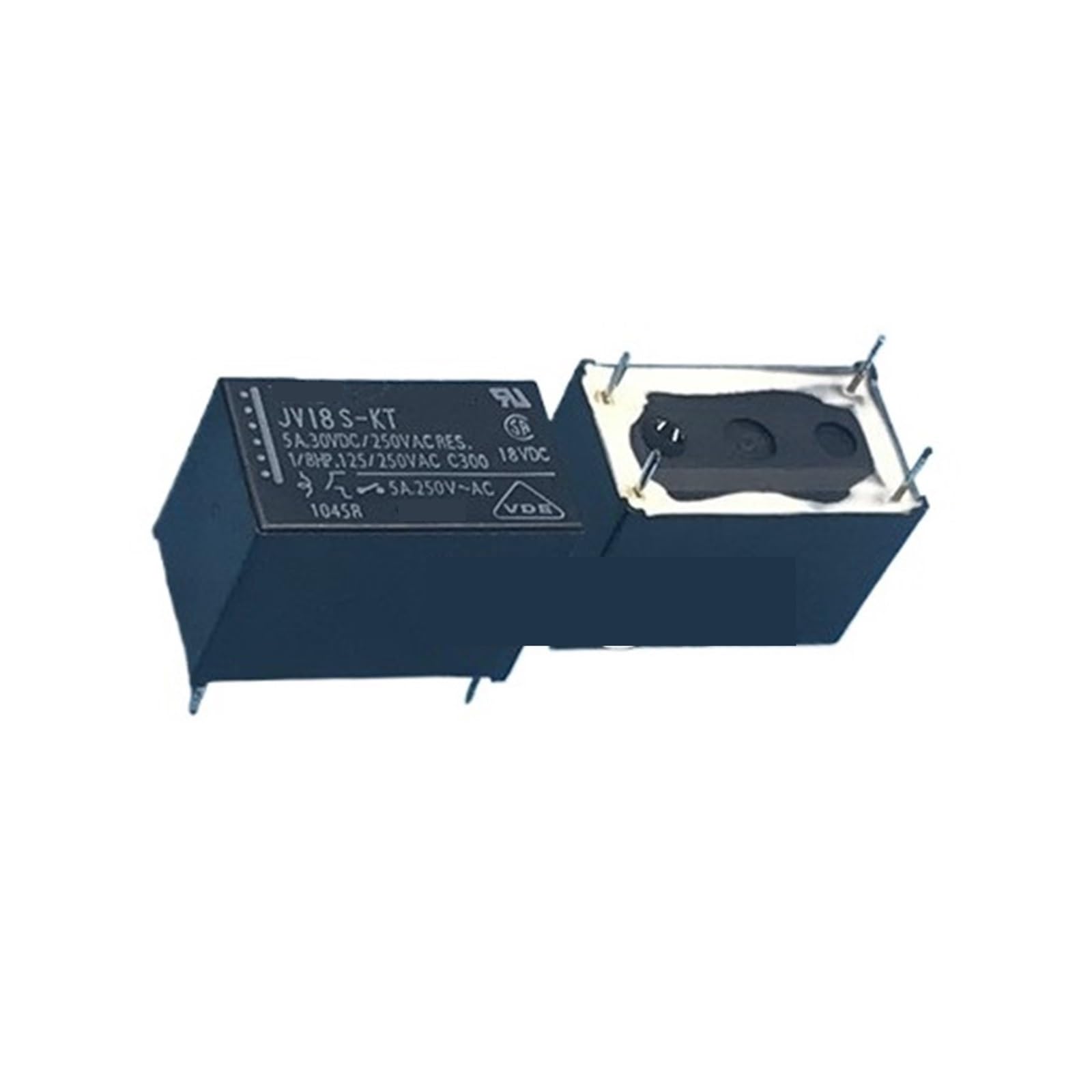 Relais JV18S-KT DC18V 5A résistant aux micro-arcs électriques