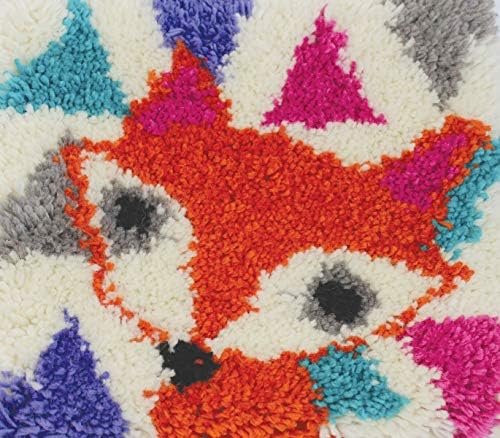 New! Fox Latch Hooking Kit
