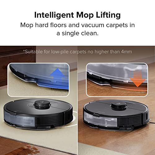 Image of roborock S7 Robot Vacuum and Mop Combo, 2500PA Suction & Sonic Mopping, Robotic Vacuum Cleaner with Multi-Level Mapping, Mop Floors and Vacuum Carpets in One Clean, Perfect for Pet Hair