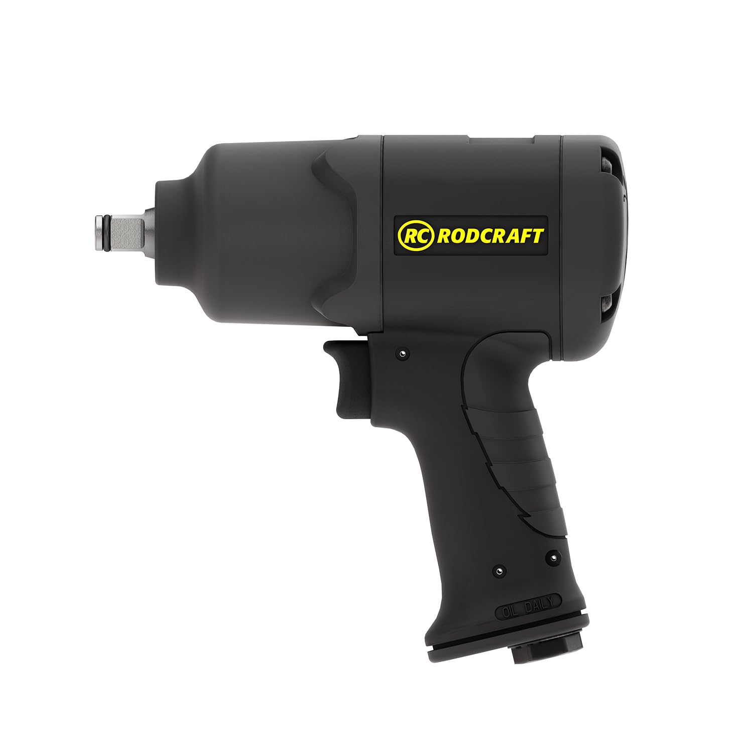 Lott-Autoteile Rodcraft RC2266 - Avvitatore ad aria compressa – quadrato 1/2 pollici, coppia massima di rilascio 1600 Nm, 9000 giri/min, ideale per officine e uso quotidiano in officina