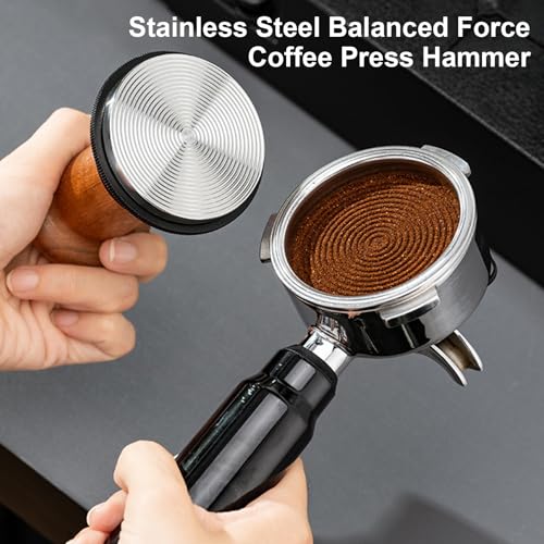 Espresso Coffee Tamper Stainless Steel Press Espresso Tool Espresso Accessories Suitable for Espresso Accessories Coffee Powder Espresso Accessories - Image 3
