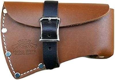 Helko Werk Leather Hatchet Sheath (Hatchet) - Genuine Leather Sheath for Hatchets Leather and Hatchet Cover HNA8581