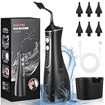 Ear Wax Removal Kit, Gentle & Effective Electric Ear Irrigation Cleaning Tools, More Safer Ear Wax Cleaner Syringe Kit with 4 Cleaning Modes and 6 Reusable Tips