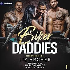Biker Daddies Audiolibro Por Liz Archer arte de portada