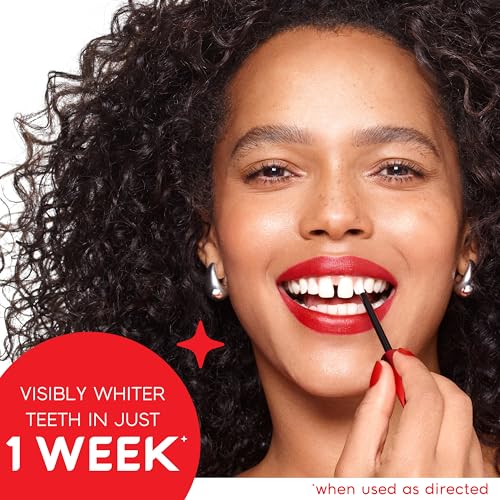 colgate optic white overnight teeth whitening pen hydrogen peroxide teeth whitening pen visibly whiter teeth in just 1 week when used as directed 21 whitening treatments 008 fl oz