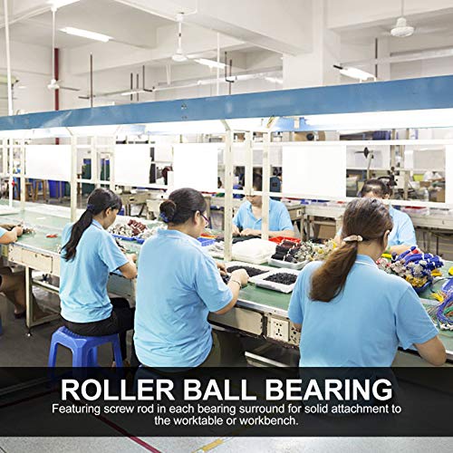 ULTECHNOVO 4Pcs Roller Ball Bearing Rosca Da Haste Do Rodízio Roda De Rotação De Aço Carbono Haste d
