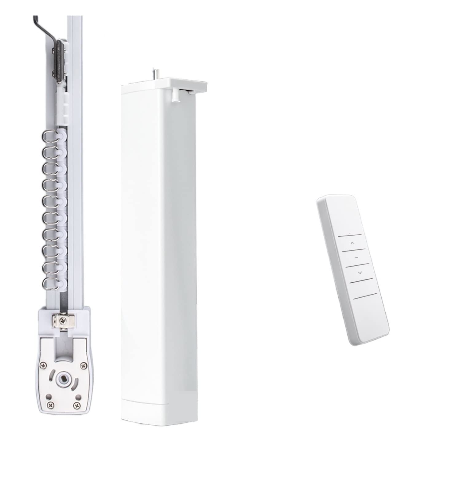 Inteligentna zasłona Tuya WiFi Curtain Motor Track Cornice Smart Home Silnik elektryczny Dostosowane wsparcie Voice Assistant (Size : Motor rail sheer4.2m)